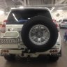 Силовой бампер задний Toyota Land Cruiser 150