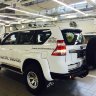 Силовой бампер задний Toyota Land Cruiser 150