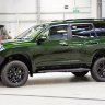 Силовые пороги профильные Toyota Land Cruiser 150