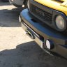Силовой бампер передний Toyota FJ CRUISER со встроенной алюминиевой защитой №2 (серия АМЗ)