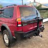 Силовой бампер задний Mitsubishi Pajero sport I/ Montero sport 