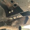 Силовой бампер задний Mitsubishi Pajero sport I/ Montero sport 