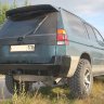 Силовой бампер задний Pajero sport, Montero sport