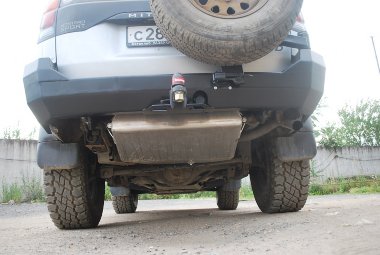 Топливный бак дополнительный Mitsubishi Montero sport, Pajero sport (120 литров)