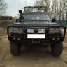 Силовой бампер на Land Cruiser 80