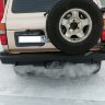 Силовой бампер для Land Cruiser 80