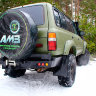 Силовой бампер для Land Cruiser 80