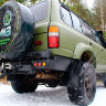 Силовой бампер для Land Cruiser 80