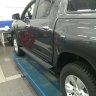 Силовые пороги на Toyota Hilux Revo 2015-2016