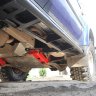 Силовые пороги для Land Cruiser 80