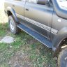 Силовые пороги для Land Cruiser 80