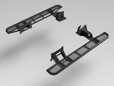 Силовые пороги Toyota Land Cruiser 80