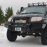 Силовой бампер передний для UAZ Patriot (Серия Д)