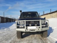 Силовой бампер передний Toyota Land Cruiser Prado 78 (серия С)