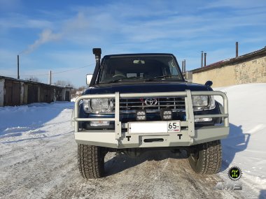 Силовой бампер передний Toyota Land Cruiser Prado 78 (серия С)